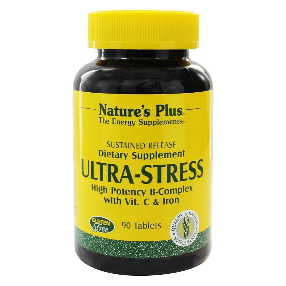 Nature's Plus Ultra Stress High Potency B Complex with Vitamin C and