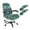American Tribal Geometric Horse, variant on FKELYI Coloful Daisy Flower Print 3 Pcs Set Office Chair Cover with Removable Armrest Cover Anti-Dust Swivel Gaming Chair Protector Boss Armchair Decor, Small