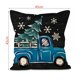 thumbnail image 3 of Funda De Cojín Decorativa Navideña De Lino Para Decoración De Sofás Border Home Funda De Almohada Festiva Con Estampados H, 3 of 4