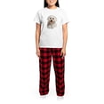 thumbnail image 4 of CafePress - Bichon Frise Women's Light Pajamas - Women's Short Sleeve Print T-Shirt and Pants Light Cotton Pajama Set, 4 of 7