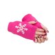 thumbnail image 1 of Guantes de medio dedo Sonducket gris claro y Rosa roja, 1 of 6