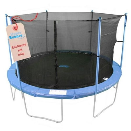 Upper Bounce Ubes126 Upper Bounce 6 Pole Trampoline Enclosure Set To Fit 12 Ft Trampoline Frames With Set Of 3 Or 6 W Shaped Legs Trampoline Not Included Walmart Canada