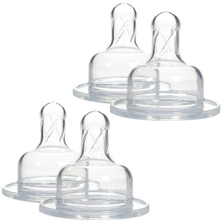Natural Flow Wide Neck Nipples - Multipacks