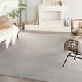 thumbnail image 4 of Pemberly Row 7' x 10' Silver Gray Fabric Outdoor Area Rug (7' x 10'), 4 of 16