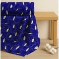 thumbnail image 4 of Soimoi Blue Cotton Poplin Fabric Penguin Ocean Print Fabric by the Yard 42 Inch Wide, 4 of 7