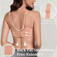 thumbnail image 3 of Women's Peach Jelly Gel Bra, Seamless Wireless Full-Coverage T-Shirt Bra with Gentle Lift, Removable Pads, Wirefree Everyday Support, S-3XL Qeldulk, 3 of 9