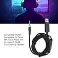 thumbnail image 3 of Headphone 3.5mm To USB Replacement Headphone Cable With Button Control Replacement Cord For  MIX  Alpha For  G633 G933 6.6ft, 3 of 8
