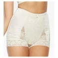 thumbnail image 3 of Women's Rhonda Shear 3867B Pin Up Girl Lace Control Panty (Nude S), 3 of 3