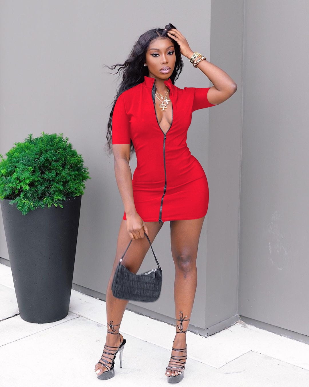 Womens Summer Elegant Solid Color Sexy Stretch Tight UK Ubuy