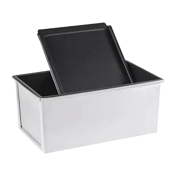 Molde para Pan con Tapa, Rectangular, con Capacidad para Masa, Antiadherente, para Pan Casero, Pullman