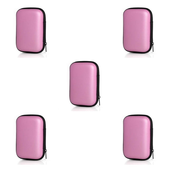 Estuche de transporte para auriculares Bearachild Caja de almacenamiento multiusos para Type2 Color Rosa