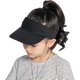 thumbnail image 3 of Visera para el sol para niños, sombrero para el sol para niños y niñas de 4 a 10 años, gorra deportiva ajustable para golf, correr, senderismo, ciclismo, 3 of 5