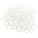 thumbnail image 1 of 100pcs Clear Nylon Bra Strap Adjustment Slider O Lingerie Costura Artesanía, 1 of 8