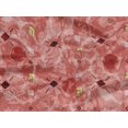thumbnail image 5 of oneOone Rayon Dark Rose Brown Fabric Geometric Craft Projects Decor Fabric Printed By The Yard 56 Inch Wide, 5 of 5