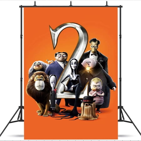 The Addams Family school Backdrop Taspestry Banner Party Supplies Background Poster Decor Decorations