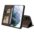 thumbnail image 5 of Compatible With Samsung Galaxy S21 Ultra Wallet Case 360° Protection Dustproof Card Pocket Magnetic Closure Card Slots Kickstand Shockproof Full Coverage PU Leather Folio Phone Cover,Brown, 5 of 12