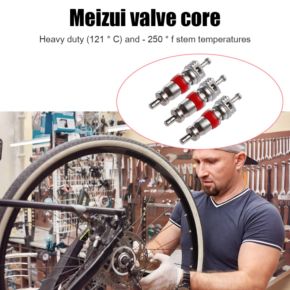 3PCS Bicycle Valve Core MTB Road Bike Motorcycle Cycling Tubes Tire Repair Parts 
