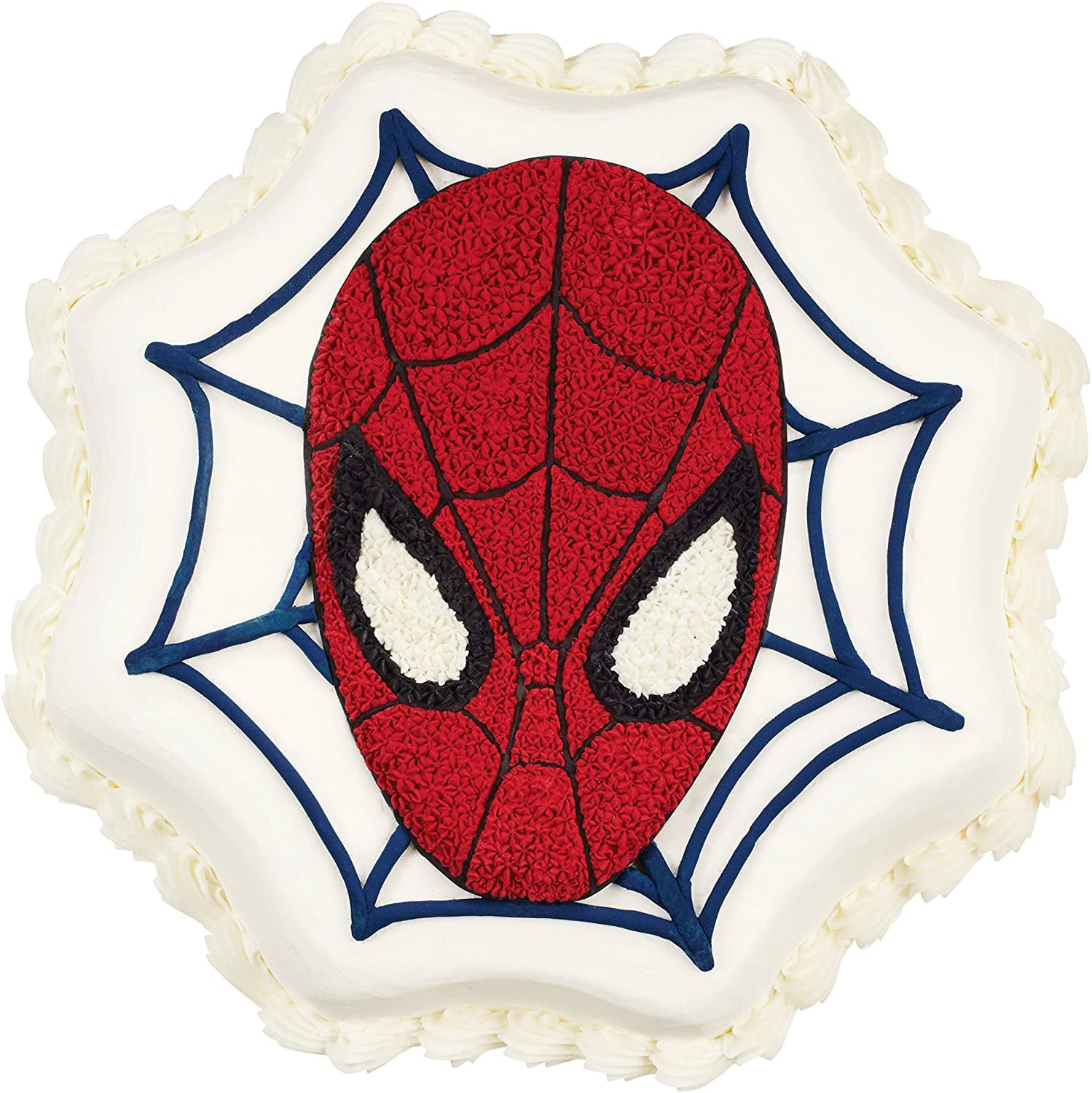 Spiderman Designer Prints Cake Edible Image - Walmart.com