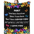 thumbnail image 1 of LHSHID Bible Verse Blanket Flannel Soft and Comfortable Anti static Bed Sofa Blanket 50x60in, 1 of 6