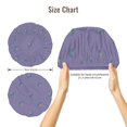 thumbnail image 2 of viburnum berries pattern Silk Bonnet for Sleeping Women Men, Adjustable Elastic Satin Bonnet Bonnet for Sleeping, Soft Cute Similar Silk Curly Hair Bonnet for Sleeping, 2 of 7