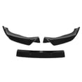 thumbnail image 4 of Car Spo Canardront Er Deflector Lip, Dams,3Pcront Er Splitter Lip Kit Waterproof Aenamic Replacement For X3 X4 G01 G02 M Pack Carbon Fiber Style, 4 of 8