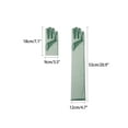 thumbnail image 2 of INSPIRE CHIC Women's Tulle Long Opera Gloves Full Finger Mesh Sheer Glove for Evening Wedding Dark Green M, 2 of 6