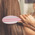 thumbnail image 4 of Boho Chic Vintage Hair Brush - Gentle Round Bristle Brush for All Hair Types, 4 of 5