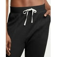 thumbnail image 4 of Hanes Originals Women's Waffle Knit Lounge Joggers, 30" Black L, 4 of 5