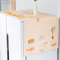 thumbnail image 1 of Funda para refrigerador, cubierta antipolvo, impermeable, para el hogar, con acabado antiaceite, funda para refrigerador, funda de tela para refrigerador, 1 of 5