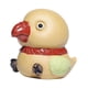 thumbnail image 2 of Mini loro de cerámica, mascota de té en miniatura, figura bonita de 6,4x4,5x5,3 cm, estatua de pájaro pequeño encantador, decoración de escritorio, 2 of 8
