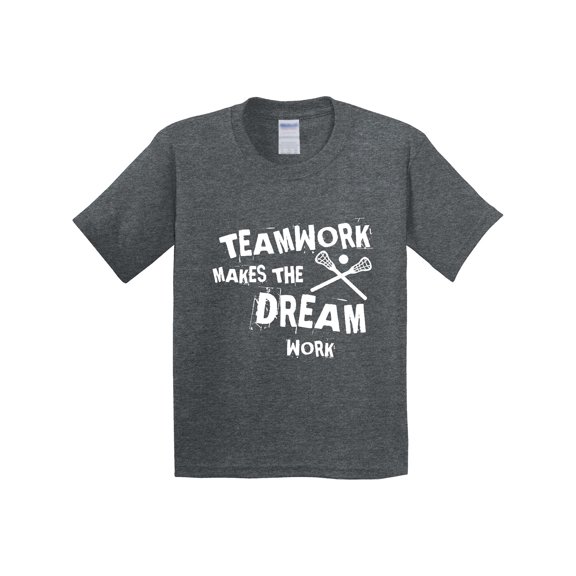 Inktastic Lacrosse Teamwork Youth T-Shirt