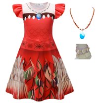 Girls Sea Adventure Princess Costume with Accessories Halloween Cosplay Outfits Birthday Party Dress Size for 3-4T