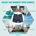 thumbnail image 4 of SSLR Mens Swimming Trunks Quick Dry 5" Swim Shorts with Mesh Lining Swim Trunks, 4 of 8