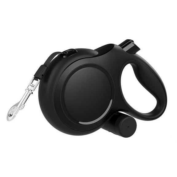 New Retractable Dog Leash For Large Dogs, Heavy Duty Dog Leash Retractable 26 ft Black(for Dogs up to 120 lbs)-Newlight66