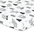 thumbnail image 2 of The Peanutshell Woodland Plaid Mini Crib, Playard Sheet 3 Pack Set, 2 of 7