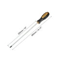 thumbnail image 2 of Uxcell #2 Phillips / 7mm Slotted 10" S2 Steel Round Shaft Magnetic Screwdriver Set Non-Slip Black+Yellow Handle, 2 of 5