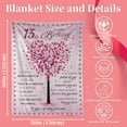 thumbnail image 2 of Gifts for 13 Year Old Girl, 13 Year Old Girl Birthday Gifts Ideas from Parents Grandparents Sister Friends, 13th Birthday Decorations Blanket for Girl(50"x60"), 2 of 6