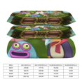 thumbnail image 2 of My Singing Monsters Printing Bedding Sets Decorative 3 Pieces Bedding Set(1 Duvet Cover Set 2 Pillow Shams) 86"x70", 2 of 8