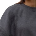 thumbnail image 3 of Women's Gameday Couture Charcoal Washington State Cougars Premium Fleece Pullover Sweatshirt, 3 of 4