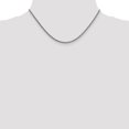 thumbnail image 2 of 14k White Gold 2.35mm Semi-solid 3-Wire Wheat Chain (Weight: 3.31 Grams, Length: 16 Inches), 2 of 4