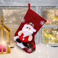thumbnail image 3 of Clearance! Christmas Socks Gift Bag Small Boutique Candy Decoration Gift Bag Christmas Stockings, 3 of 8