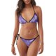 thumbnail image 1 of Fotbe Snowflakes Traje de Baño para Mujer de Dos Piezas – Bikini Sexy de Tirantes Tipo Halter con Diseño Triangular, 1 of 6