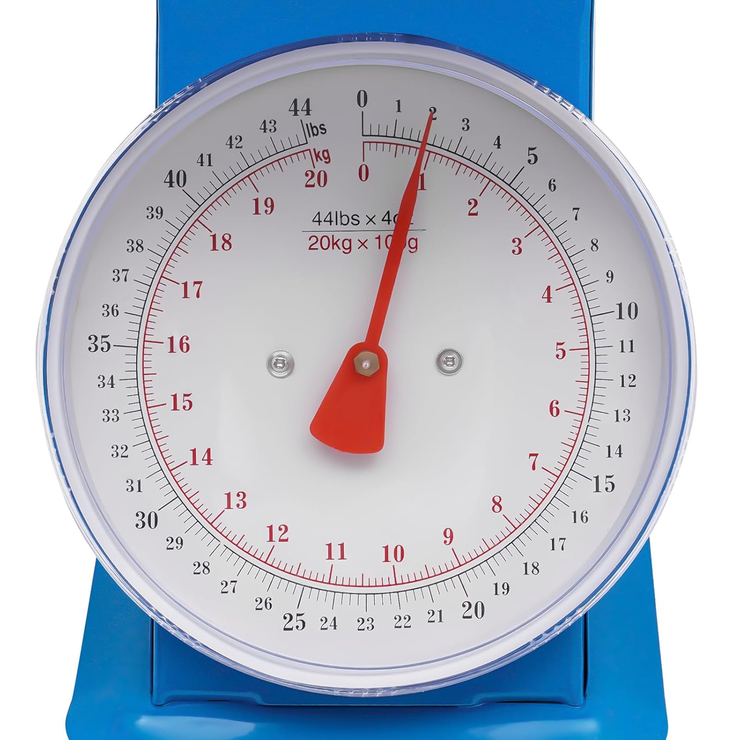 44 lbs Mechanical Scale,Industrial Dial Scale,Heavy Duty Portion-Control Mechanical Kitchen and Food Scale, Mechanical Dial Scale with Platform for Home Kitchens,Small Shops