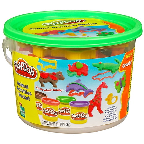 play doh animal discovery bucket