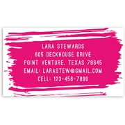 Make Things Happen - Personalized 3.5 x 2 Business Card
