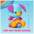 thumbnail image 3 of Swisheez Dwayne Puppy Stuffed Animal, Retro Inspired Plush Toy for Ages 3 and Up, Blue, 7”, 3 of 9