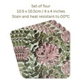 thumbnail image 4 of Lesser & Pavey Honeysuckle Coasters Set of 4, 4 of 6