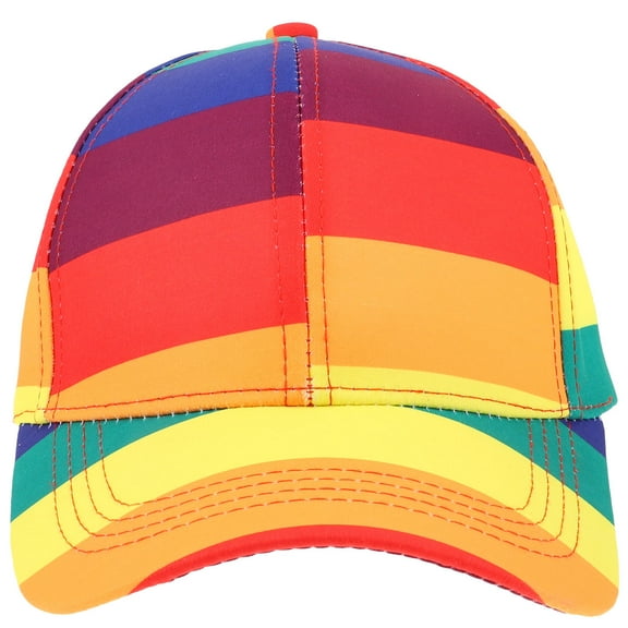 MLINS Rainbow Baseball Cap Party Sun Hats for Women and