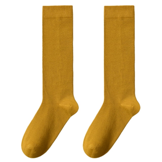 Calcetines de compresión graduada hasta la rodilla para mujer, calcetines de tubo alto y delgado de tubo largo - 1 par