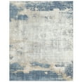 thumbnail image 3 of Nefoso 8ft x 10ft Area Rugs, Washable Area Rugs for Living Room Bedroom Home Decor, Non-Slip Carpet, Modern Abstract, Blue & Beige, 3 of 10